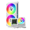 Фото Formula V Line Cryo Wing Digi 240 WH, 240mm, LCD 2.73", 2x120mm, ARGB fans, LGA115X/1200/1700/1851/1366/2011/2066, AM3/AM4/AM5/Ryzen3/Ryzen5/Ryzen7/Threadripper/RT4