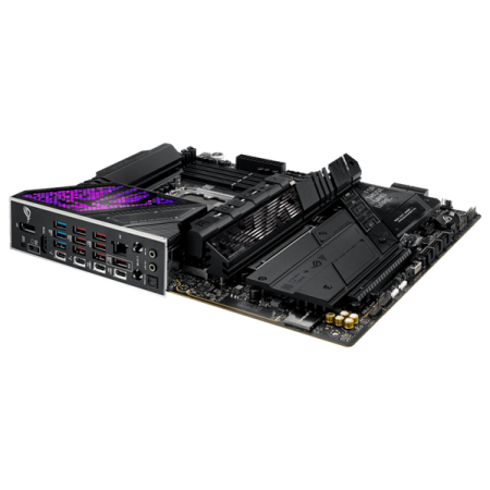 Фото ASUS ROG STRIX Z890-E GAMING WIFI, LGA1851, Z890, 4*DDR5, 4*SATA, 7*M.2, 10*USB 3.2, 2*Type-C, 2*PCIx16, 2*Thunderbolt™ 4, HDMI+DP, ATX; 90MB1IM0-M0EAY0