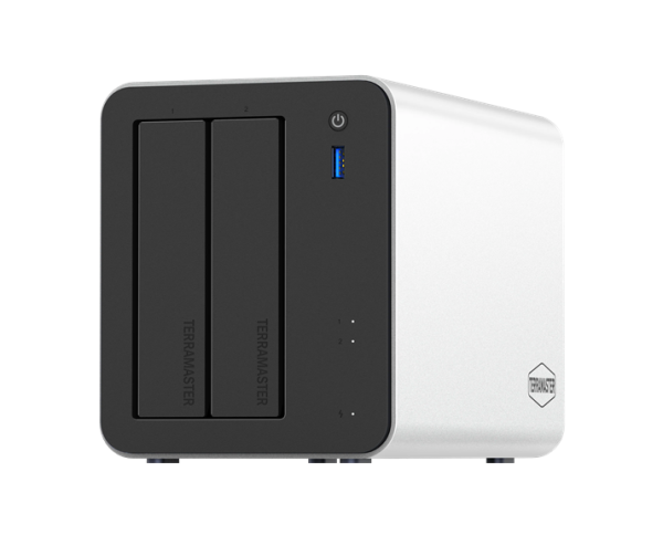 TerraMaster F2-425 Plus tower NAS QC 3,4Ghz/8Gb(32)/TRAID,RAID0,1,10,5,6/up to 2 HDD SATA(3,5'/2,5')/3xM.2 2280 NVMe/3xUSB 10Gb(Type A) 1xUSB 10Gb(Type-C)/HDMI/2x5GbE RJ-45/1xPS/1YW(repl. F2-424)