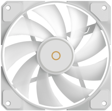 Фото Ocypus Beta F12 WH ARGB, 120x120x25mm, 4-PIN PWM, 800-1600 RPM, 29 DBA MAX, HYDRO BEARING