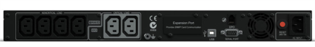 Фото CyberPower PR1000ELCDRT1U Line-Interactive 1000VA/670W USB/RS-232/EPO/SNMPslot (6 IEC С13)