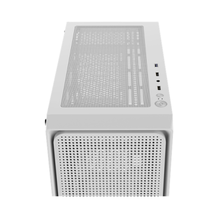 Фото Ocypus Gamma C50 WH, MATX, USB3.0*1+USB2.0*2