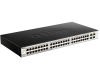 Фото D-Link Управляемый L2 коммутатор, 48x1000Base-T, 4x1000Base-X SFP, защита от статического электричества до 6 кВ, CLI, консольный порт RJ-45, RPS, поддержка Dying Gasp, мониторинг статуса питания комму