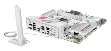 Фото ASUS ROG STRIX B850-G GAMING WIFI, AM5, B850, 4*DDR5, 2*SATA, 4*M.2, 6*USB 3.2, 2*USB 2.0, Type-C, 2*PCIx16, DP+HDMI, ATX; 90MB1M30-M0EAY0