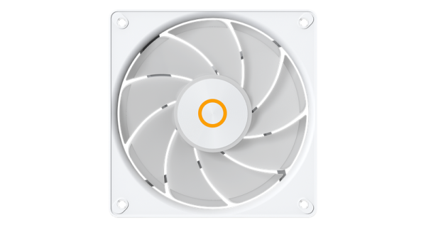 Фото Ocypus Gamma F12 Elite WH ARGB REVERSE BLADE, 120x120x25mm, 4-PIN PWM, 600-1800 RPM, 26 DBA MAX, HYDRO BEARING