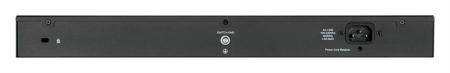 Фото D-Link Настраиваемый L2 PoE-коммутатор, 24х1000Base-T PoE, 2xCombo 1000Base-T/SFP, PoE-бюджет 370 Вт