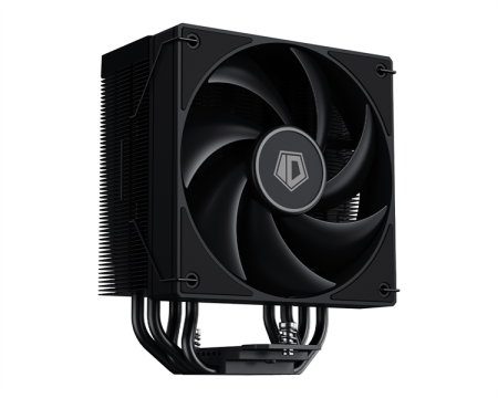 Фото ID-COOLING FROZN A410 BLACK LGA1700/1200/115X/AM4 (10шт/кор, TDP 220W, PWM, 4 тепл.трубки прямого контакта, FAN 120mm, черный) RET