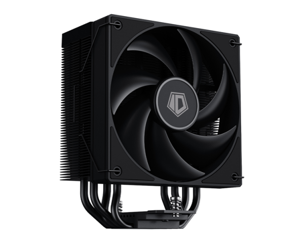 Фото ID-COOLING FROZN A410 BLACK LGA1700/1200/115X/AM4 (10шт/кор, TDP 220W, PWM, 4 тепл.трубки прямого контакта, FAN 120mm, черный) RET