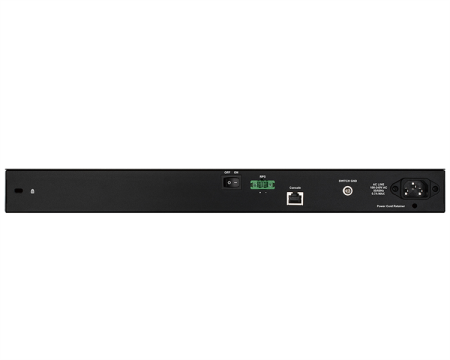 Фото D-Link Управляемый L2 коммутатор, 48x1000Base-T, 4x1000Base-X SFP, защита от статического электричества до 6 кВ, CLI, консольный порт RJ-45, RPS, поддержка Dying Gasp, мониторинг статуса питания комму