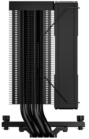 Фото ID-COOLING FROZN A410 TD LGA1851/1700/1200/115X/AM5/AM4 (10шт/кор, TDP 220W, PWM, 4 тепл.трубки прямого контакта, FAN 120mm, черный) RET
