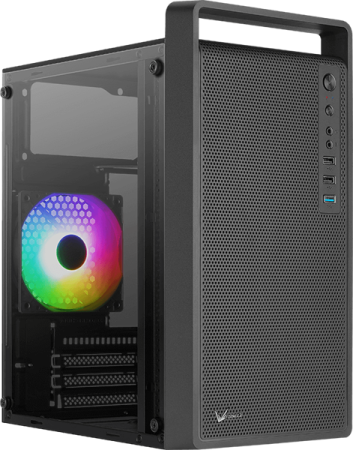 Фото Formula V Line CS-109-G mATX USB3.0x1/USB2.0x2/audio (ex Aerocool)