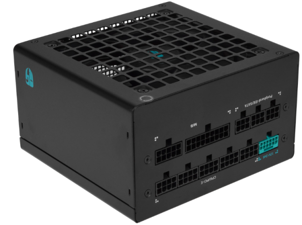 Фото Deepcool GAMERSTORM PQ850G (ATX 3.1, 850W, Full Cable Management, PWM 120mm fan, 80+ GOLD, Active PFC + Half Bridge + DC/DC, Full Japanese Capasitors, Gen5 PCIe) RET (R-PQ850G-FD0B-WGEU-V1)