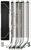 Фото ID-COOLING SE-610-XT BASIC LGA1851/1700/1200/115X/AM5/AM4 (10шт/кор, TDP 250W, PWM, черный, 6 тепл.трубок + медная база, FAN 120mm) RET