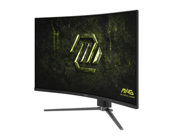 Фото MSI MAG 325CQPF E18 31.5" 16:9 WQHD(2560x1440) Rapid VA Curve 1000R, 0,5ms(GTG), 3500:1, 100M:1, 300nit, 178/178, 2xHDMI 2.0, 1xDP 1.4, Tilt,Swivel,Height,VESA, 180HZ, Black, 1y war-ty