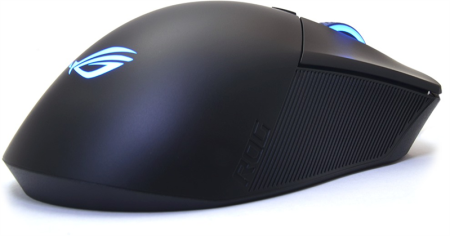 Фото ASUS ROG GLADIUS III, 79g, Wired, 19K DPI Sensor, 6 programmable buttons & scroll wheel, Black