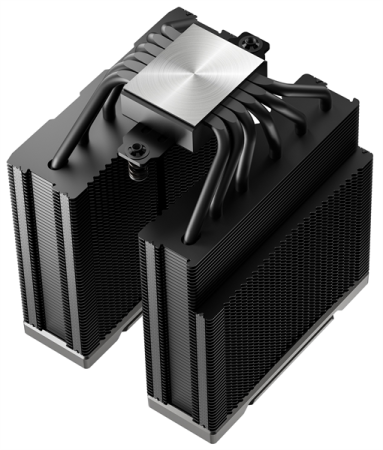 Фото DEEPCOOL AK620 G2 DIGITAL NYX LGA1851/1700/1200/115X/AM5/AM4 (8шт/кор, TDP 260W, PWM, DUAL Fan 120mm, 6 тепл. трубок, Copper Base, черный) RET (R-AK620G2-BKNNMN-GJD-1)