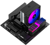 Фото ID-COOLING SE-214-XT V2 LGA1851/1700/1200/115X/AM5/AM4 (16шт/кор, TDP 200W, PWM, 4 тепл.трубки прямого контакта, FAN 120mm, Random Spectrum Lighting) RET