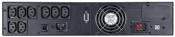 Фото Powercom MACAN SE, On-Line, 1000VA/1000W, Rack/Tower, 8*IEC320-C13, LCD, Serial+USB, SmartSlot, подкл. доп. Батарей (1076118)
