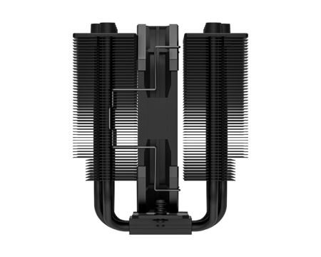 Фото ID-COOLING SE-207-XT SLIM LGA20XX/1700/1200/115X/AM4 (12шт/кор, TDP 220W, PWM, черный, 7 тепл.трубок + медная база, 1 x FAN 120mm, черный) RET