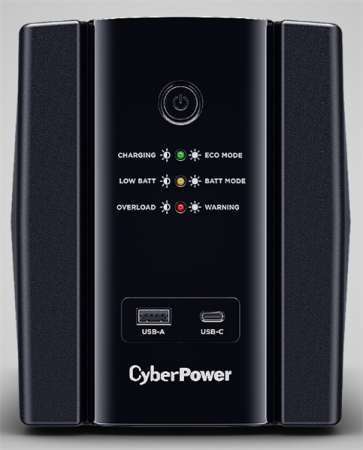Фото CyberPower UT1500EG Line-Interactive 1500VA/900W USB/RJ11/45/USB charger A/C NEW