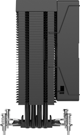 Фото Formula V Line ICE BOID 4PSD12, 120mm FAN, 4 HEAT PIPES, 4-PIN PWM, 400-2200 RPM, 34.34DBA, HYDRO BEARING, LGA2066/2011/1700/1851/1200/115x, AM5/AM4/AM3