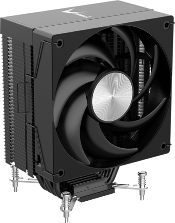 Фото Formula V Line ICE BOID 4PSD12, 120mm FAN, 4 HEAT PIPES, 4-PIN PWM, 400-2200 RPM, 34.34DBA, HYDRO BEARING, LGA2066/2011/1700/1851/1200/115x, AM5/AM4/AM3
