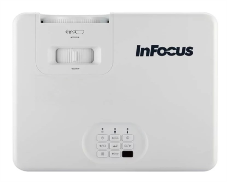 Фото INFOCUS IN1006SL DLP, Laser, WXGA, 4500 lm, 3 500 000:1, 1.54~1.72:1, HDMI x2, VGA in x1, Composite video x1, RS232 x1, Audio in/out, VGA out x1, USB-A x1, 1х15w, 2,9 кг, белый, замена INL176, INL146