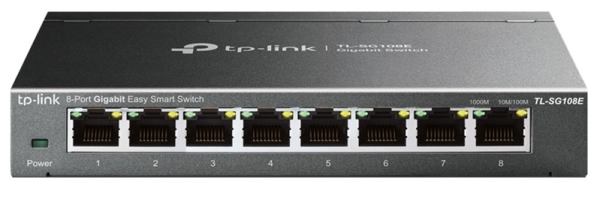 TP-Link TL-SG108E, 8-Port Gigabit Easy Smart Switch