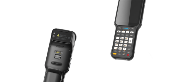 Фото Bluebird EK430 GUN Long Range; Qualcomm, Android 10, GMS, WWAN, 4.3", 4GB, 32GB, SE4850, 5MP, 13MP, Hot Swap, 6800mAh Battery, NFC, 1 Nano SIM, Micro SD, IP65, 34 w/ F-Keys, USB-C, Trigger Handle, RUB