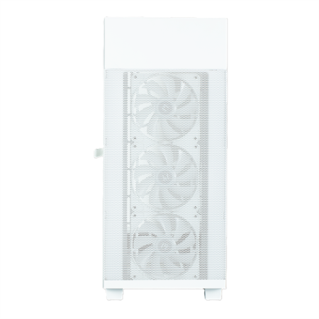 Фото ZALMAN S5 NEO, ATX, WHITE, WINDOW, 2xCOMBO (3.5" or 2.5"), 4x2.5", 1xUSB2.0, 1xUSB3.1, FRONT 3x120mm FRGB, REAR 1x120mm FRGB