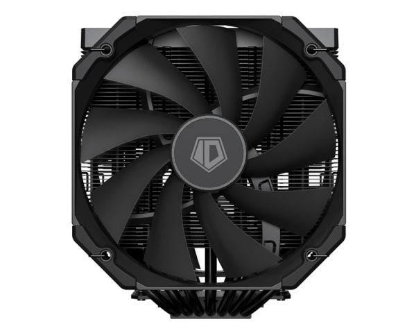 Фото ID-COOLING FROZN A720 BLACK LGA1700/1200/115X/AM5/AM4 (6шт/кор, TDP 300W, PWM, черный, 7 тепл.трубок + медная база, DUAL FAN 140mm) RET