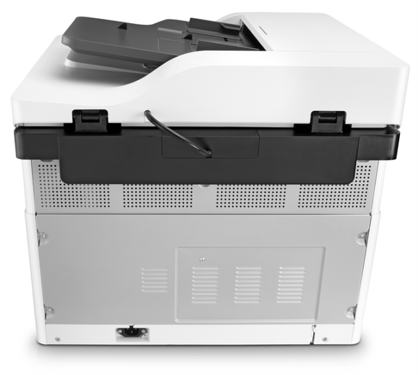 Фото HP LaserJet MFP M443nda (p/c/s, A3, 1200dpi, 25ppm, 512Mb, 2trays 100+250, ADF 100, duplex, Scan to email/SMB/FTP, PIN printing, USB/Eth, cart. 4000 pages & USB cable in box, repl. W7U02A)