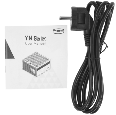 Фото PCCooler YN750, 750W, ATX3.1/PCIe5.1, APFC, 80+ Gold, 13.5cm Fan, Modular (P5-YN750-G1F)