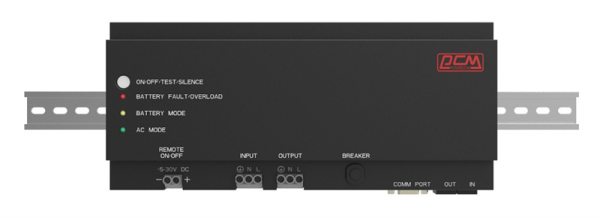 Фото Powercom DRU 850VA/510W, DIN Rail, 230V, RS-232, 2 year warranty (1999787)