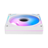 Фото Ocypus Gamma F12 WH ARGB, 120x120x25mm, 4-PIN PWM, 800-1600 RPM, 31 DBA MAX, HYDRO BEARING