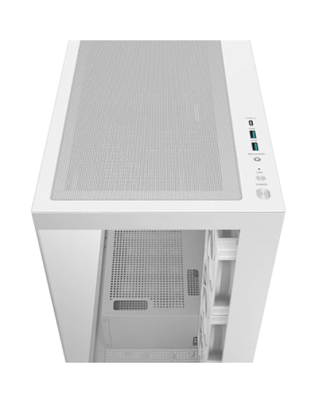 Фото Deepcool CG580 4F V2 WH без БП, боковое окно (панорама), 4x120mm ARGB PWM вентилятора, белый, ATX (R-CG580-WHADA4-G-2)