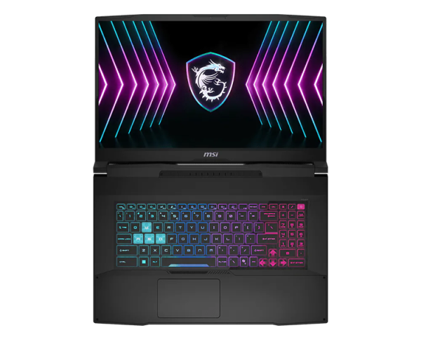 Фото MSI Katana 17 B2RVEK Core 5-210H 17.3" FHD (1920*1080),DDR5 16GB ( 8GB*2) 1TB SSD, NV RTX 4050 GDDR6 6GB,backlight ,Black,53Whr,2.6kg,1y,Dos,Black