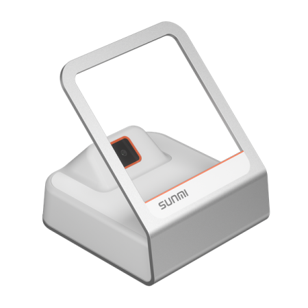 Фото SUNMI NS012 Blink2 CN&EN White, 1M CMOS, Beep, Type-C USB