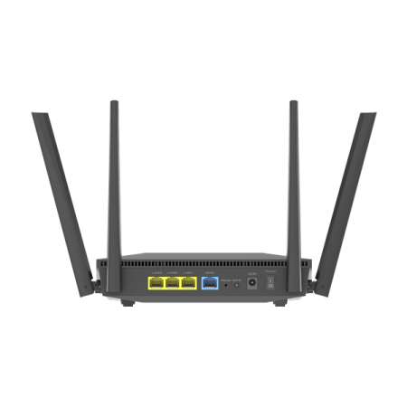Фото ASUS RT-AX52 // AX1800 // 1201+574 Mbps, 2,4 + 5 gGz, 4 antennas