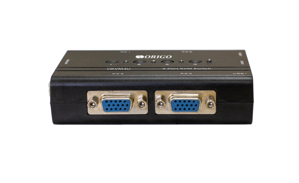 Фото ORIGO 4-портовый KVM-переключатель с портами VGA и USB