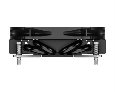 Фото ID-COOLING IS-30i BLACK LGA1700/1200/115X низкопрофильный высота 30mm (36шт/кор, TDP 100W, PWM, 4 тепл.трубки прямого контакта, FAN 92mm) BOX