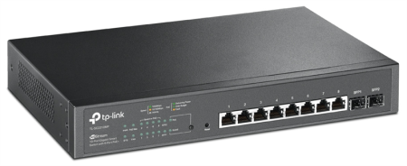 Фото TP-Link SG2210MP, Omada™ 10-Port Gigabit Smart Switch with 8-Port PoE+