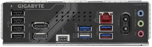 Фото GIGABYTE B860M GAMING X WIFI6E, LGA1851, B860, 4*DDR5, 4*SATA, 2*M.2, 4*USB 3.2, 2*USB 2.0, 2*PCIx16, DP+HDMI, mATX