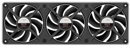 Фото Ocypus Sigma F36 BK ARGB, 3x120x120x25mm, 4-PIN PWM, 500-2200 RPM, 36 DBA MAX, FLUID DYNAMIC BEARING
