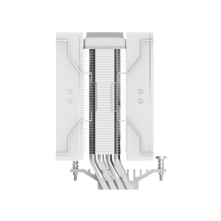 Фото Ocypus Delta A40 SE WH Dual Fan ARGB, 2x120mm ARGB FAN, Top ARGB Panel, 4 HEAT PIPES, 4-PIN PWM, 800-1800 RPM, 31DBA, HYDRO BEARING, LGA115X/1200/1700/18XX, AM4/AM5