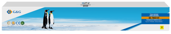Фото G&G GG-TK8115Y желтый (6000стр.) для Kyocera Mita Ecosys M8124cidn/M8130cidn