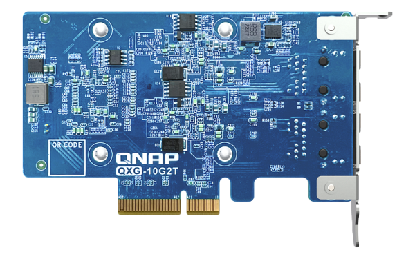 Фото QNAP Expansion Card QXG-10G2T PCIe Gen3x4 2x10GbE(BASE-T)