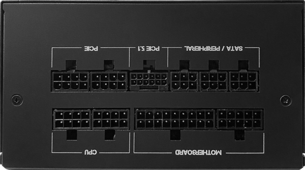 Фото Formula V Line KCAS PLUS 1000GM, 1000W, ATX3.1/PCIe5.1, APFC, 80+ Gold, 14cm Fan, Full Modular