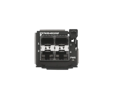 Смотреть Модуль Ruckus ICX7400-4X10GF Фото Модуль Ruckus ICX7400-4X10GF