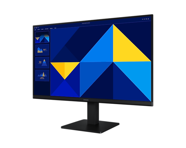 Фото Samsung 24" Essential S3 S30GD S24D300GAI IPS LED 16:9 1920x1080x100Hz 5ms 250cd 1000:1 178/178 D-Sub HDMI VESA Tilt Black